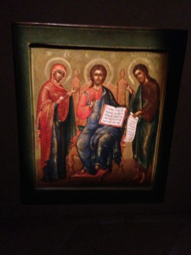 Ikona "Mały Deesis"